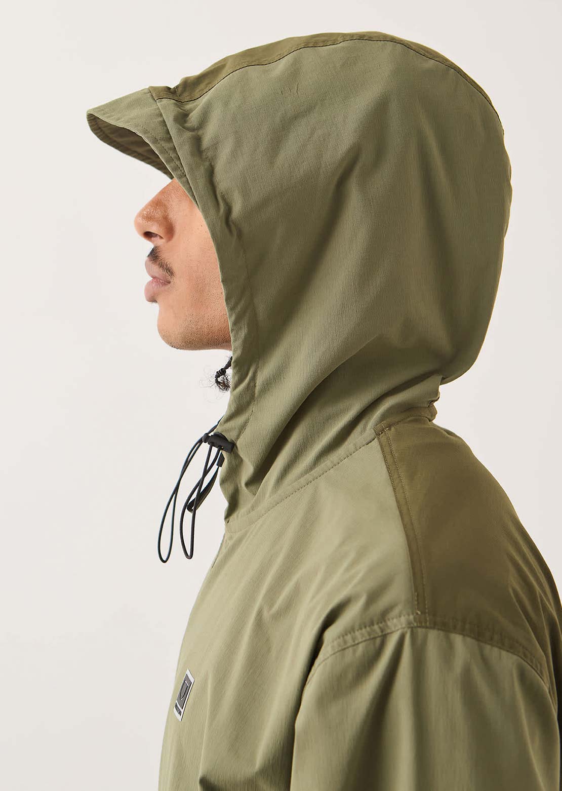 Brixton Men's Journey Zip Jacket Dark Olive/Olive Surplus