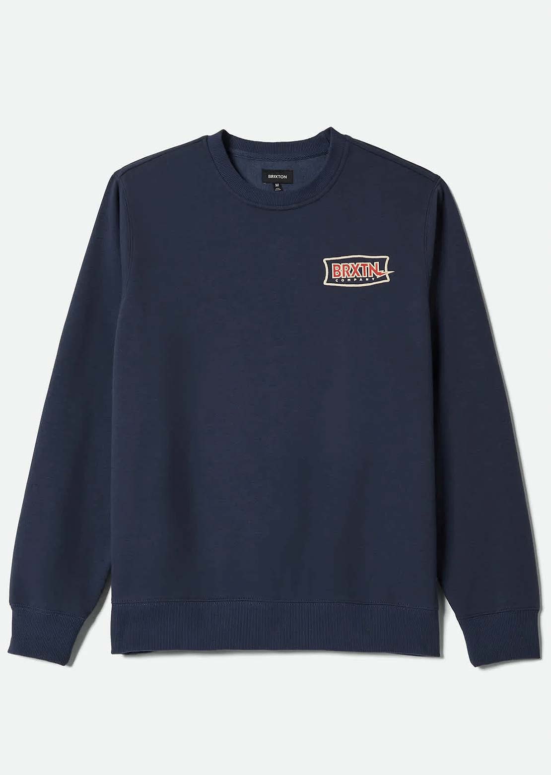 Brixton Men's Lightning Crewneck Sweater Mood Indigo