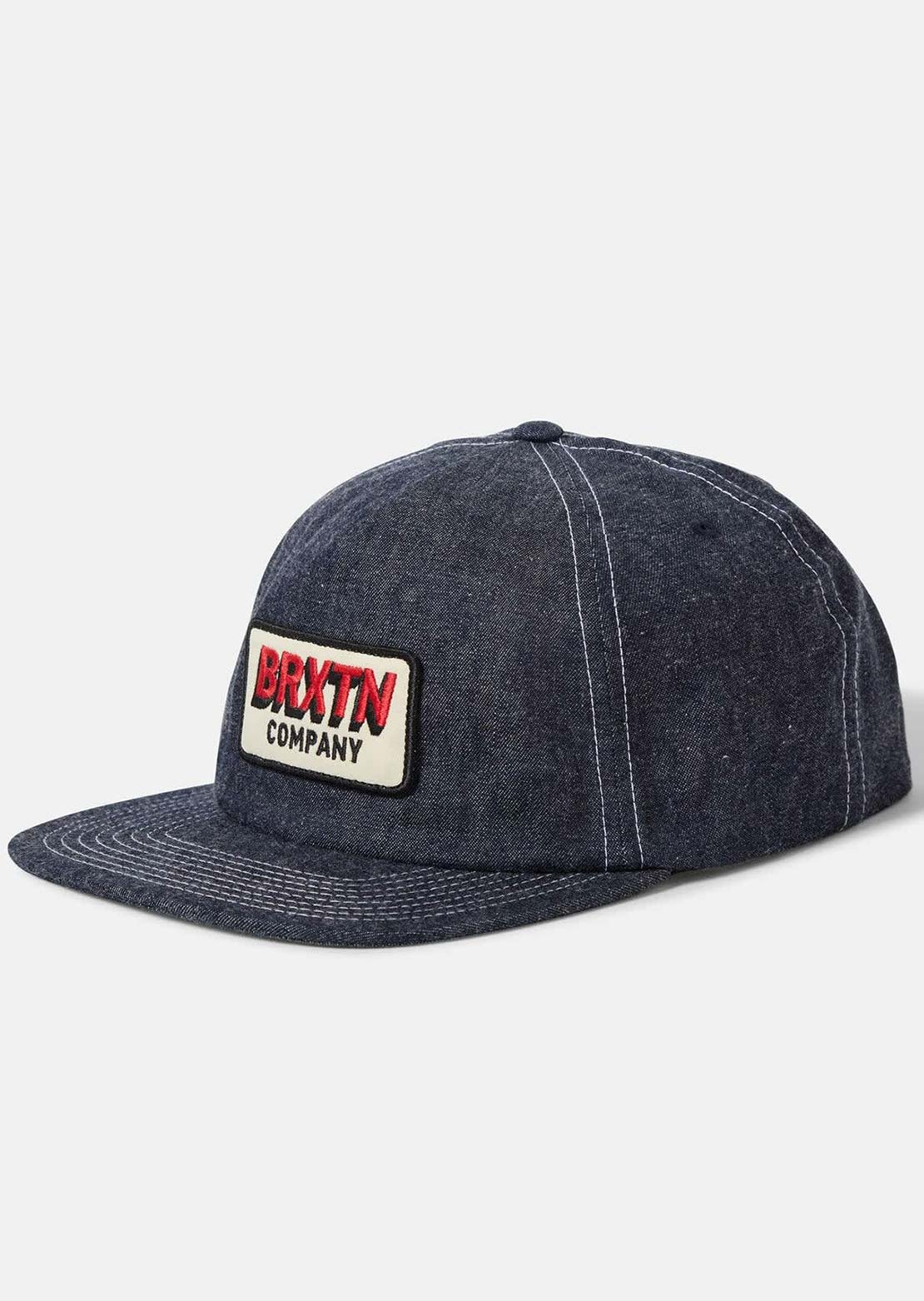 Brixton Men's Payment MP Snapback Cap Denim