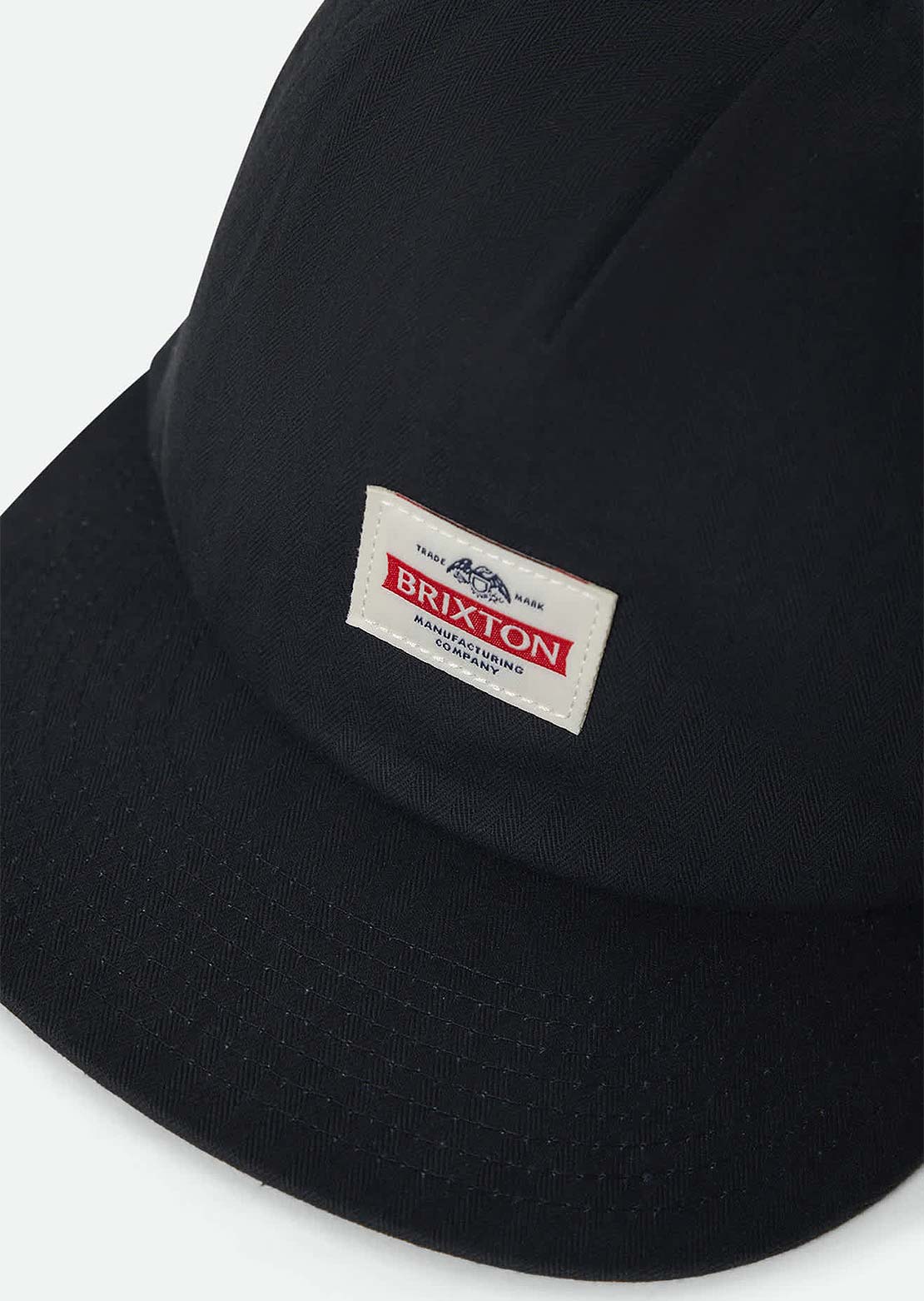 Brixton Men's Pinnacle MP Snapback Cap Washed Black