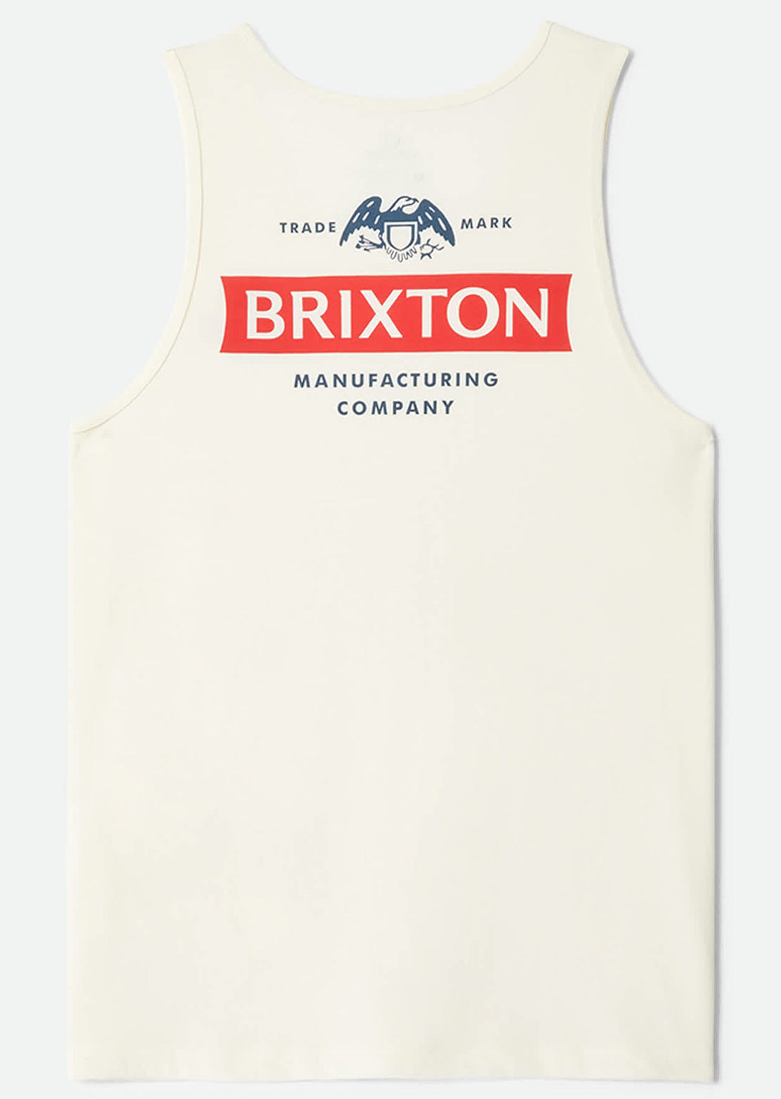 Brixton Men's Pinnacle Tank Off White