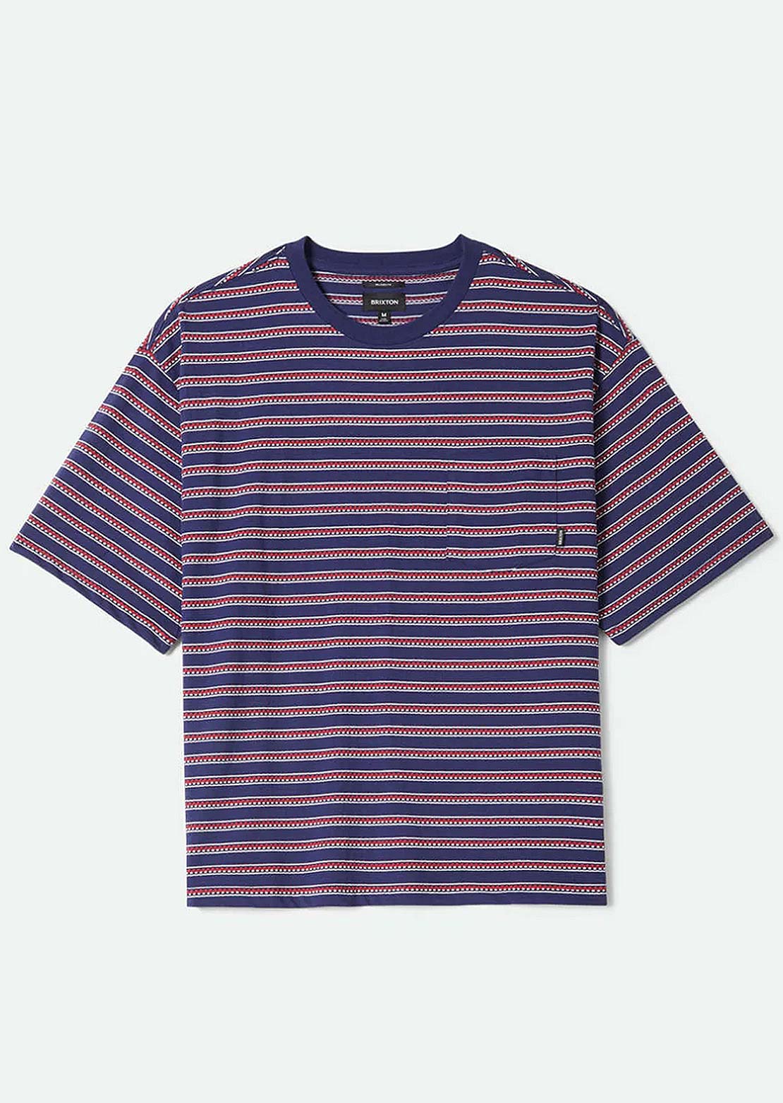 Brixton Men's Poolside Pique Box Crop T-Shirt
