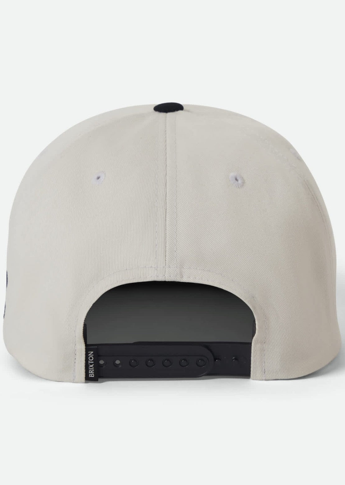 Brixton Men's Predator MP Snapback Cap Off White/Black