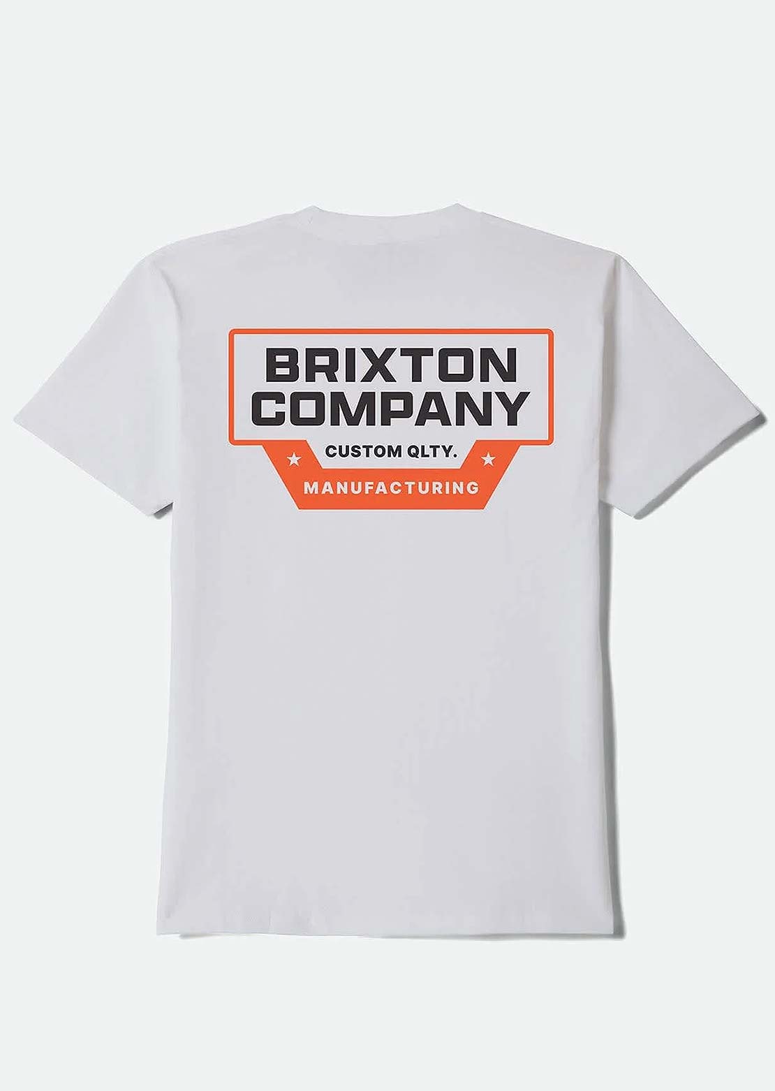 Brixton Men's Reeves Standard T-Shirt White