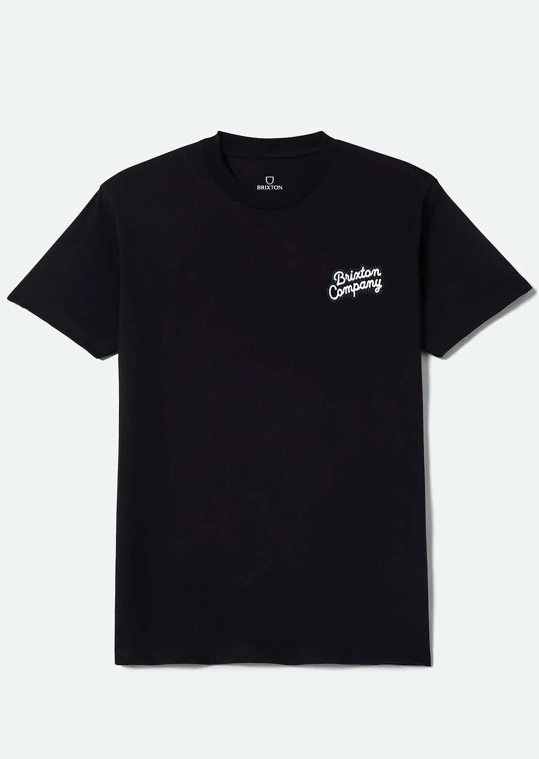 Brixton Men's Stay While Standard T-Shirt Black