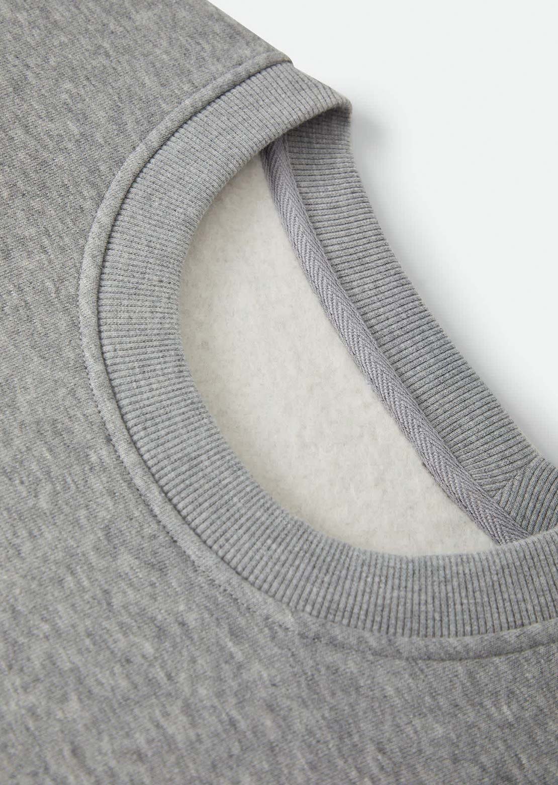 Brixton Men's Straton Crewneck Sweatshirt Heather Grey