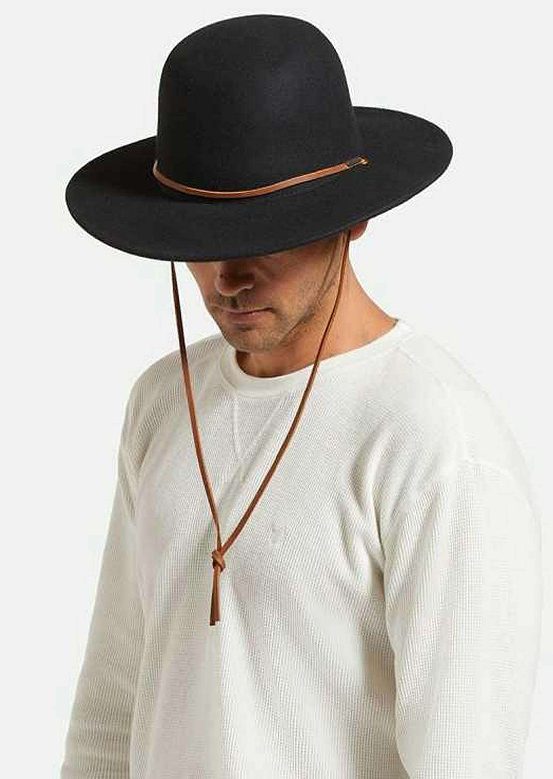 Brixton Unisex 20th Anniversary Tiller Hat Black