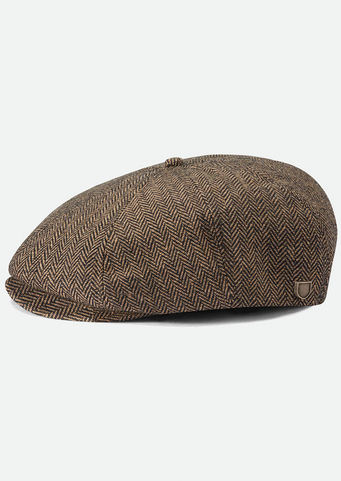 Brixton Unisex Brood Snapback Cap Brown/Khaki