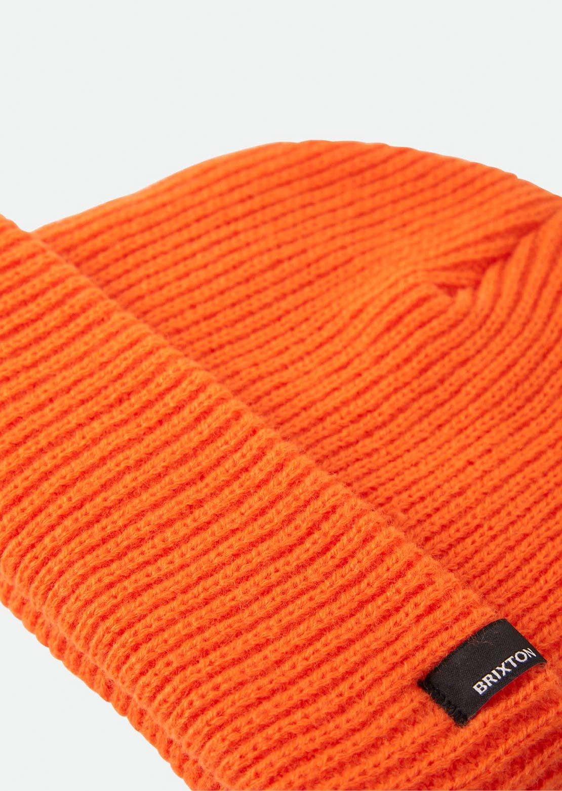 Brixton Unisex Chunky Heist Beanie Bright Orange