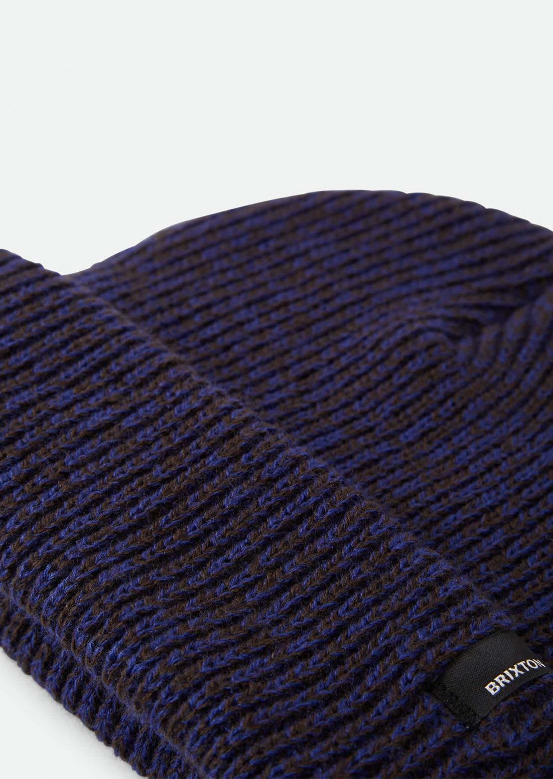 Brixton Unisex Chunky Heist Beanie Marled Navy/Caramel