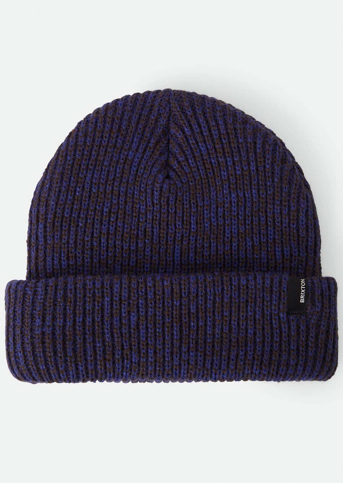 Brixton Unisex Chunky Heist Beanie Marled Navy/Caramel