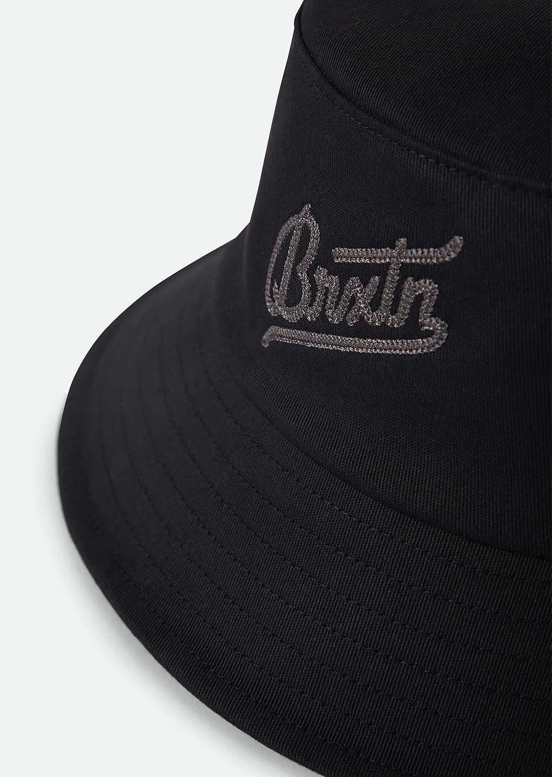Brixton Unisex Eldon Packable Bucket Hat Black