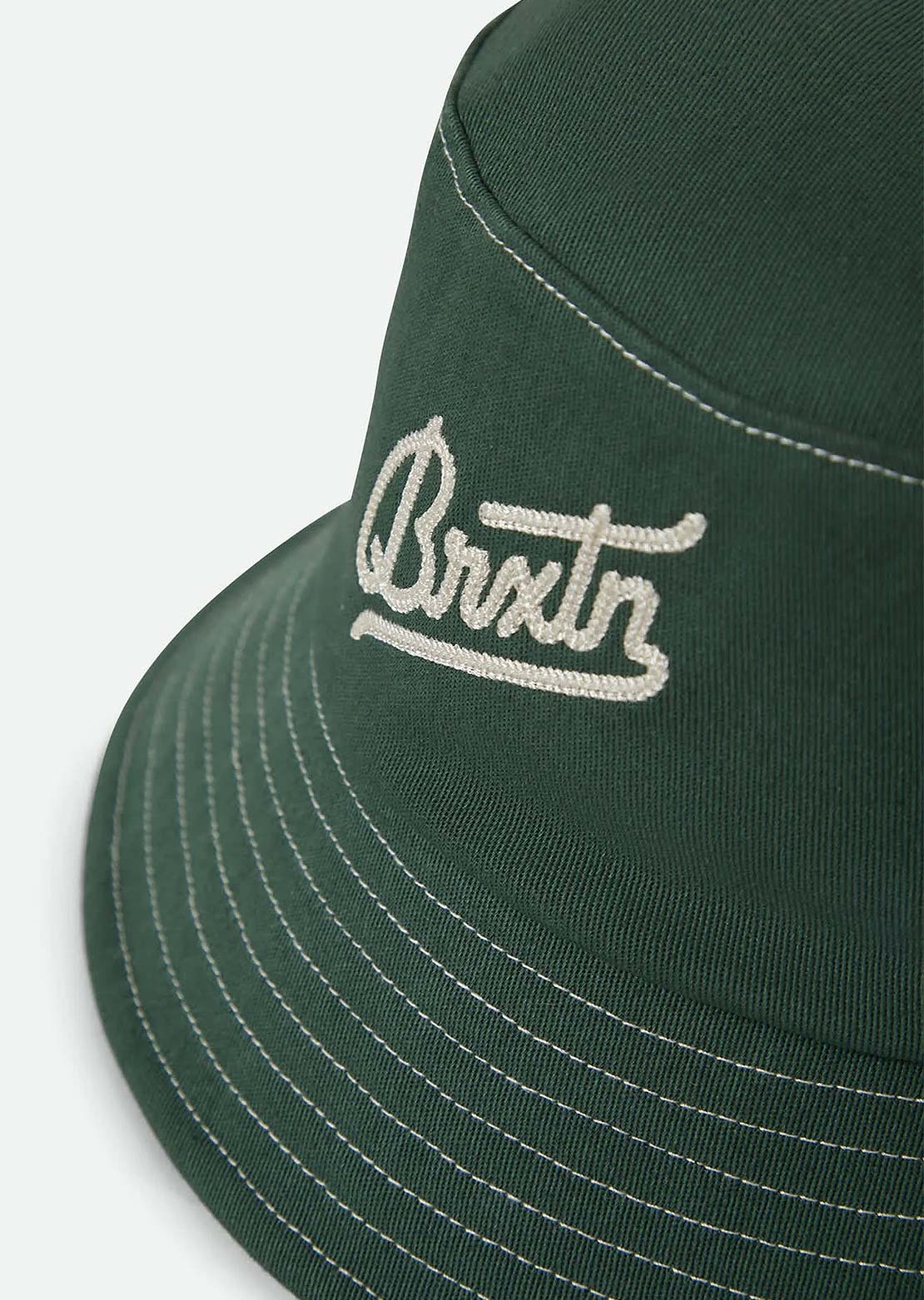 Brixton Unisex Eldon Packable Bucket Hat Primal Green