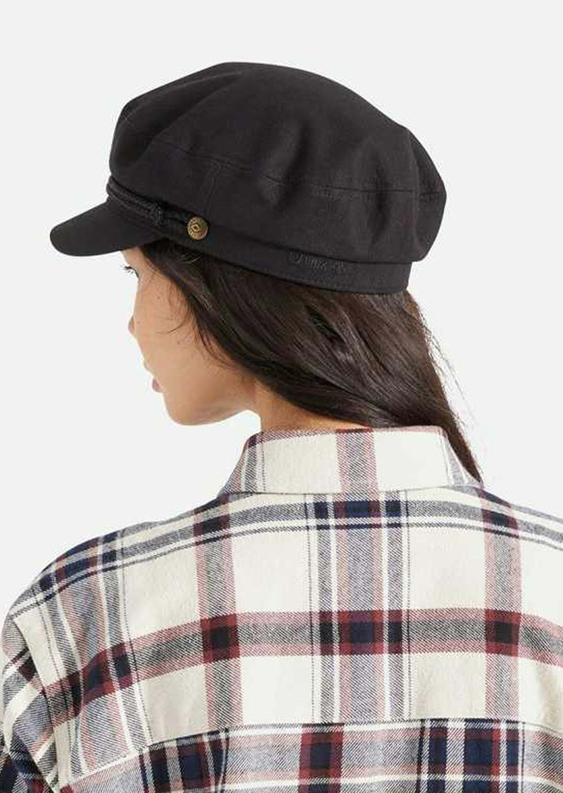 Brixton Unisex Fiddler Cap Black