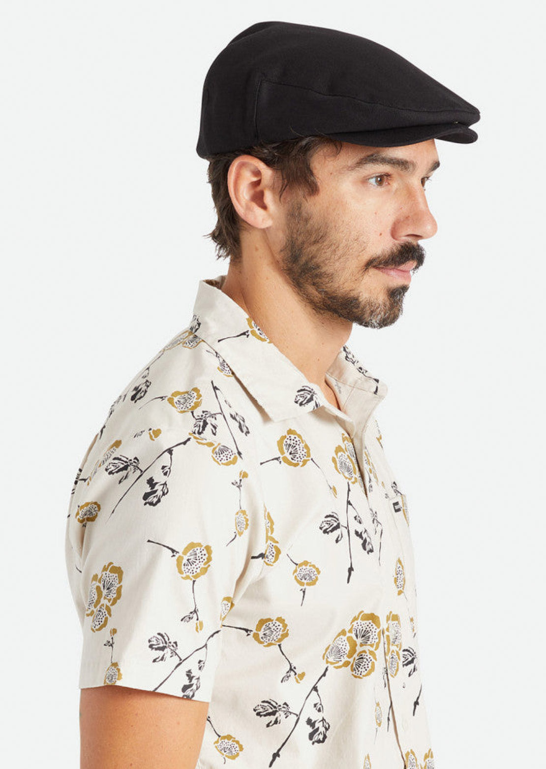 Brixton Unisex Hooligan Snapback Cap Black