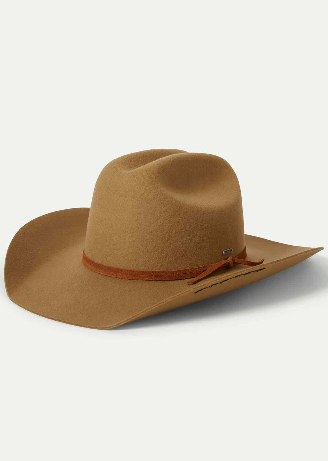 Brixton Unisex Laredo Branded Cowboy Hat Antique Bronze