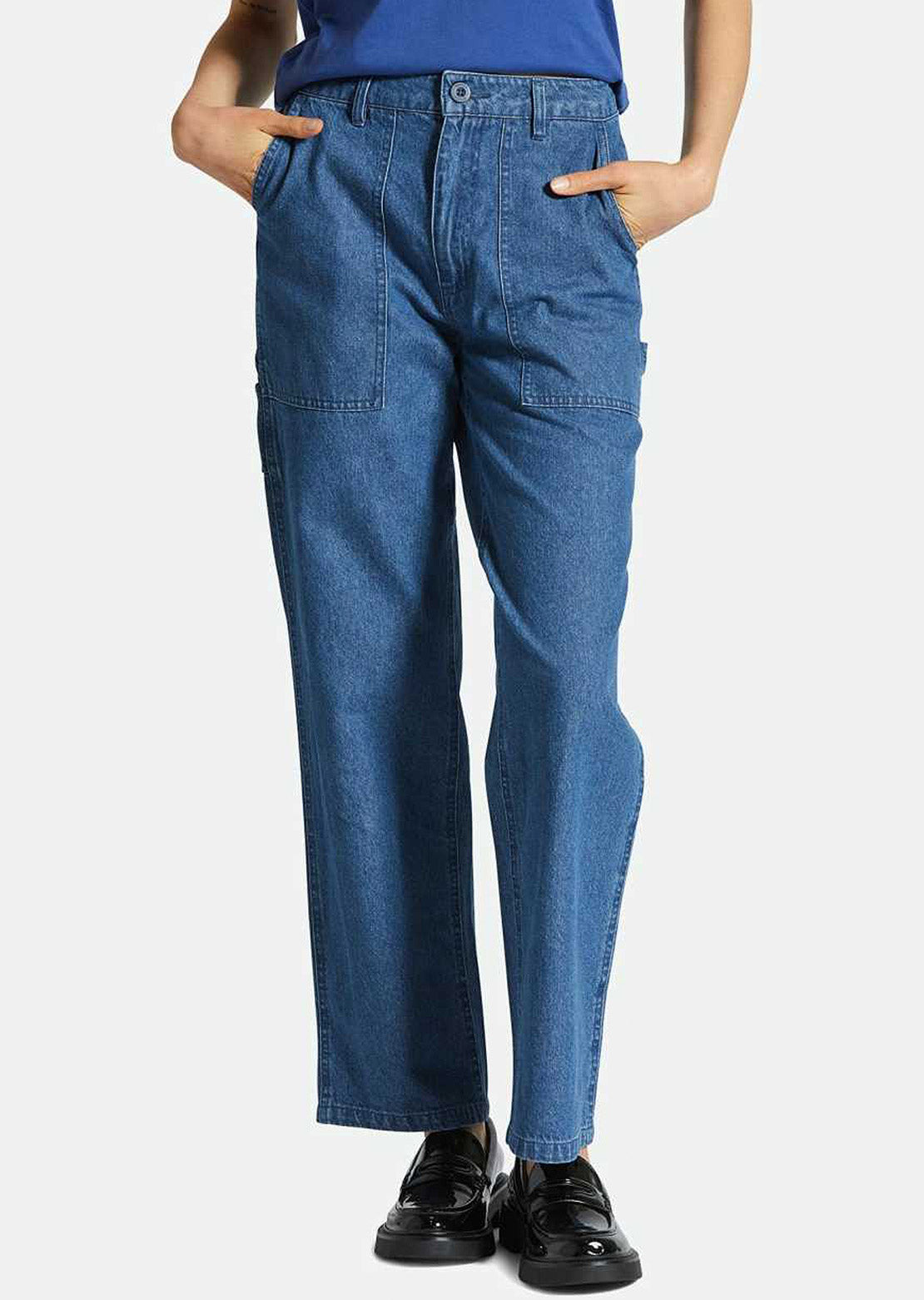 Brixton Women's Alameda Pants Medium Indigo