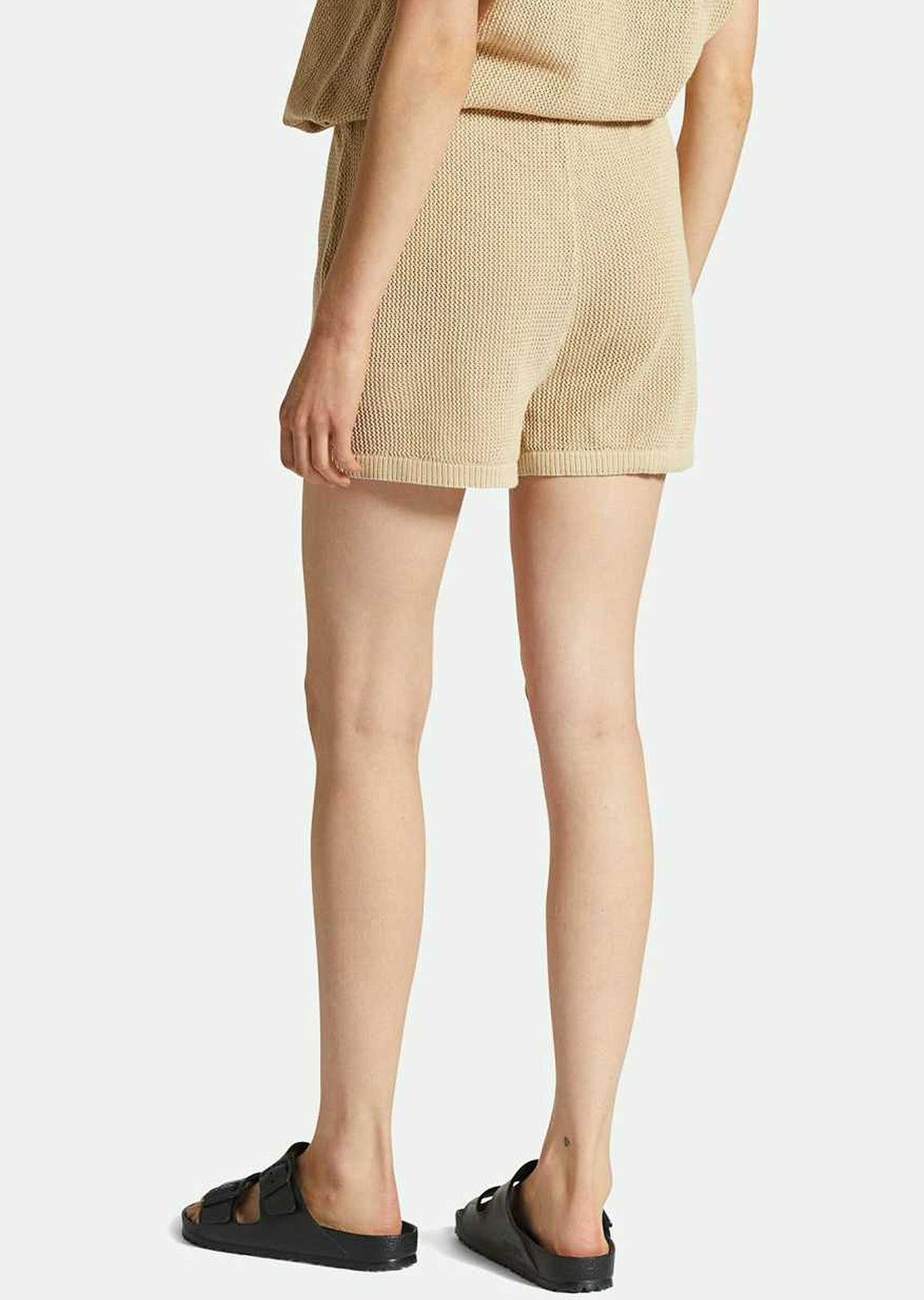 Brixton Women's Aruba Cover Up Shorts Oat Milk