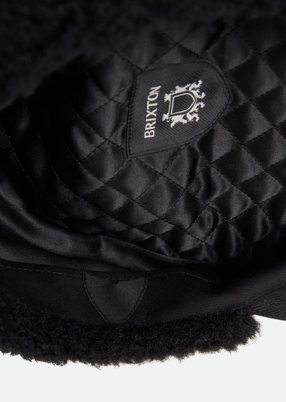 Brixton Women's Barrel Earflap Snap Cap Black/Black