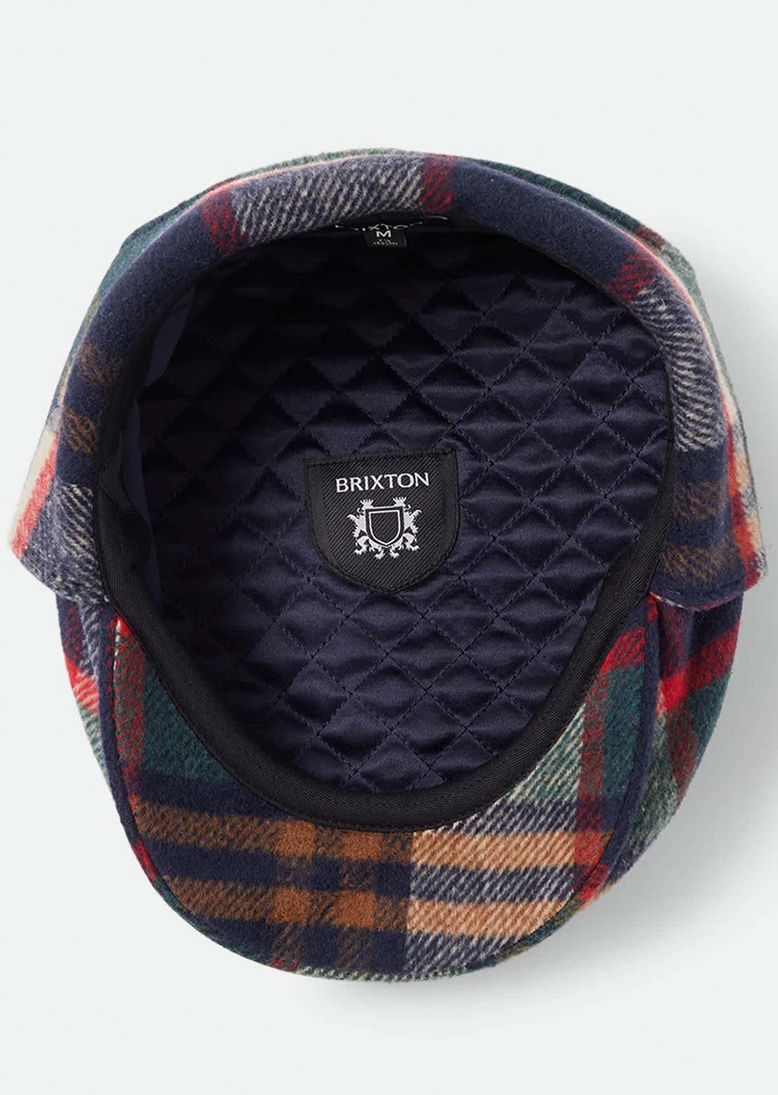 Brixton Women's Barrel Earflap Snap Cap Navy/Green/Red/Cream