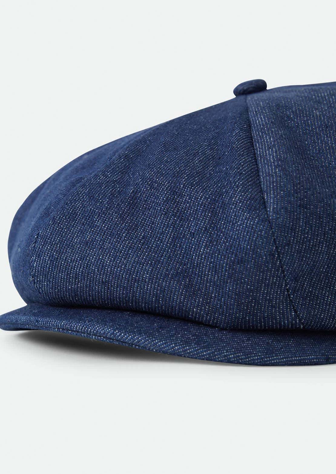Brixton Women's Brood Baggy Flannel Snap Cap Rinse Denim