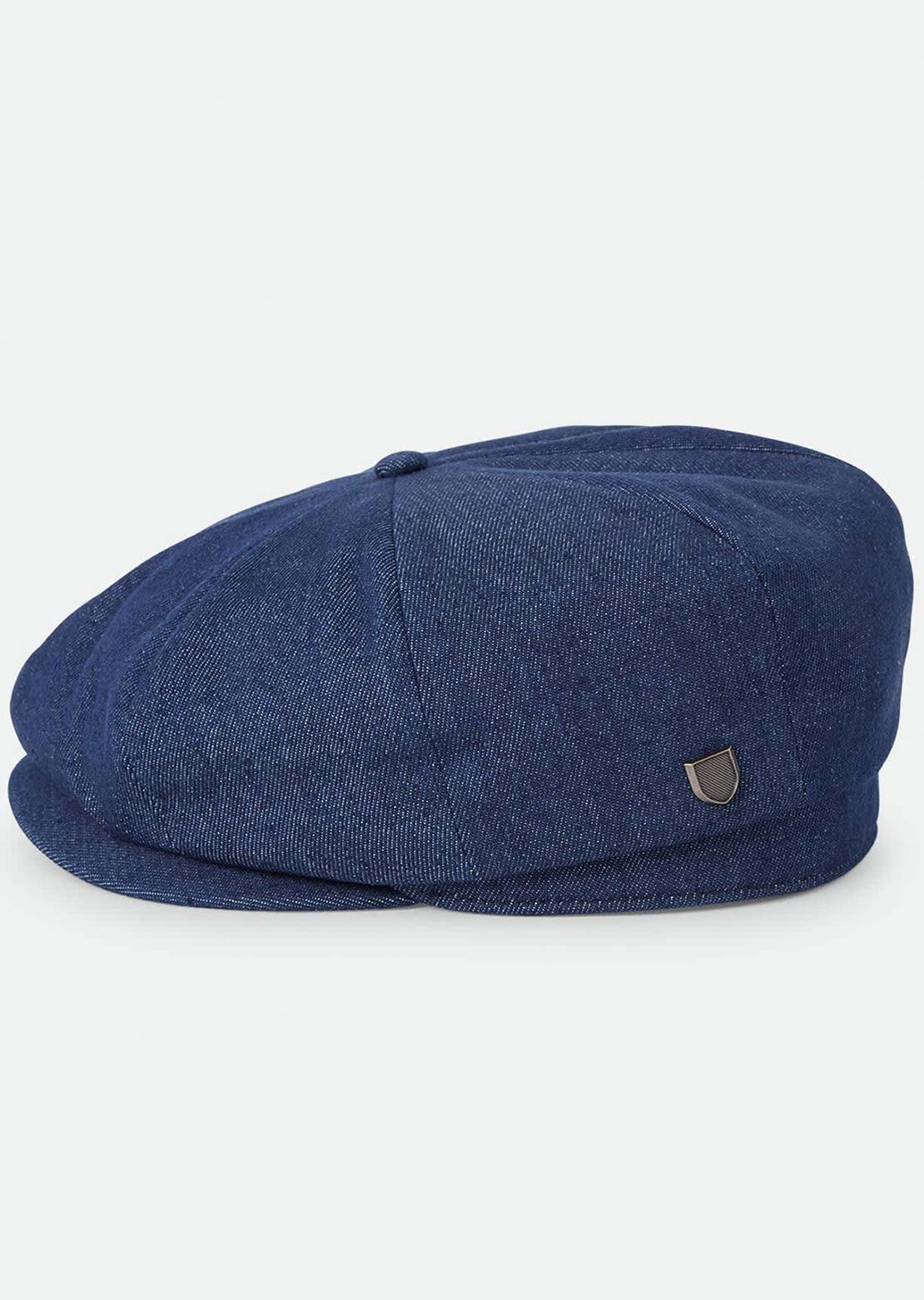 Brixton Women's Brood Baggy Flannel Snap Cap Rinse Denim