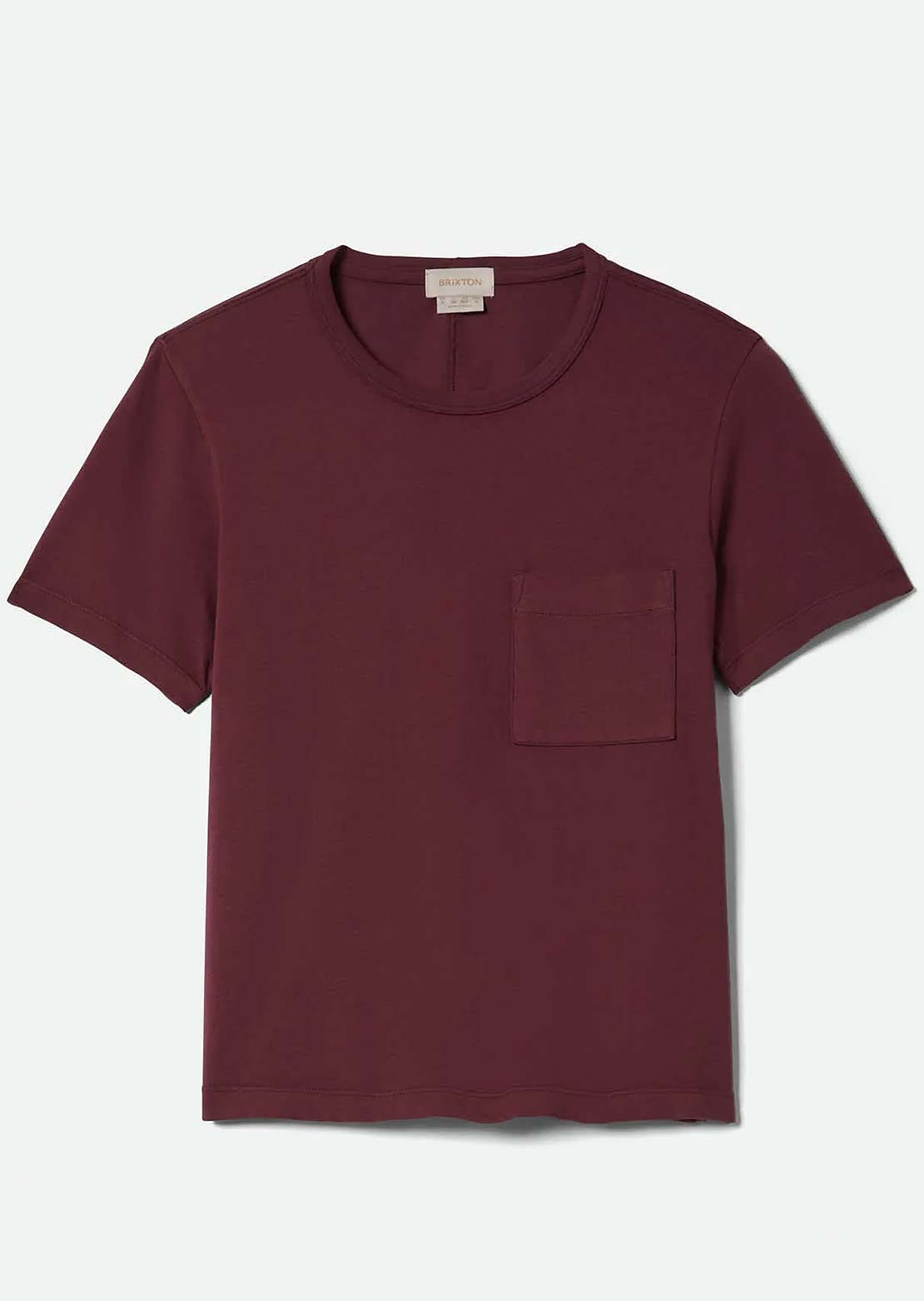Brixton Women's Carefree Organic Garment Dyed Perfect T-Shirt Port