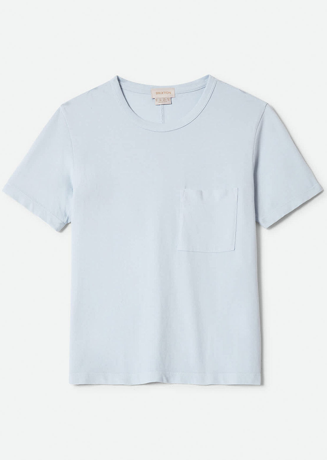 Brixton Women's Carefree Organic GD Perfect T-shirt Blue Aura