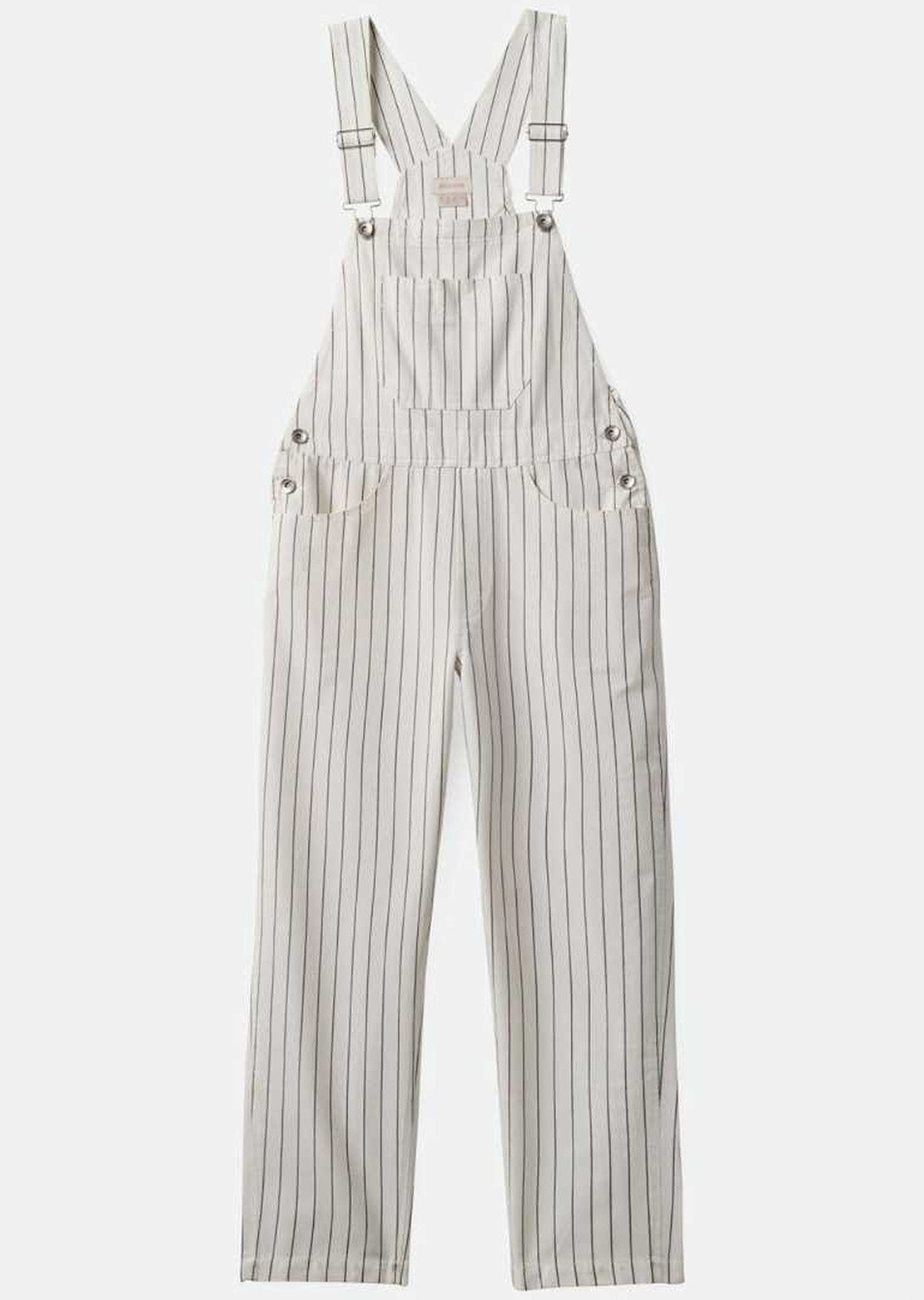 Brixton Women's Costa Overall T-Shirt Off White/Black