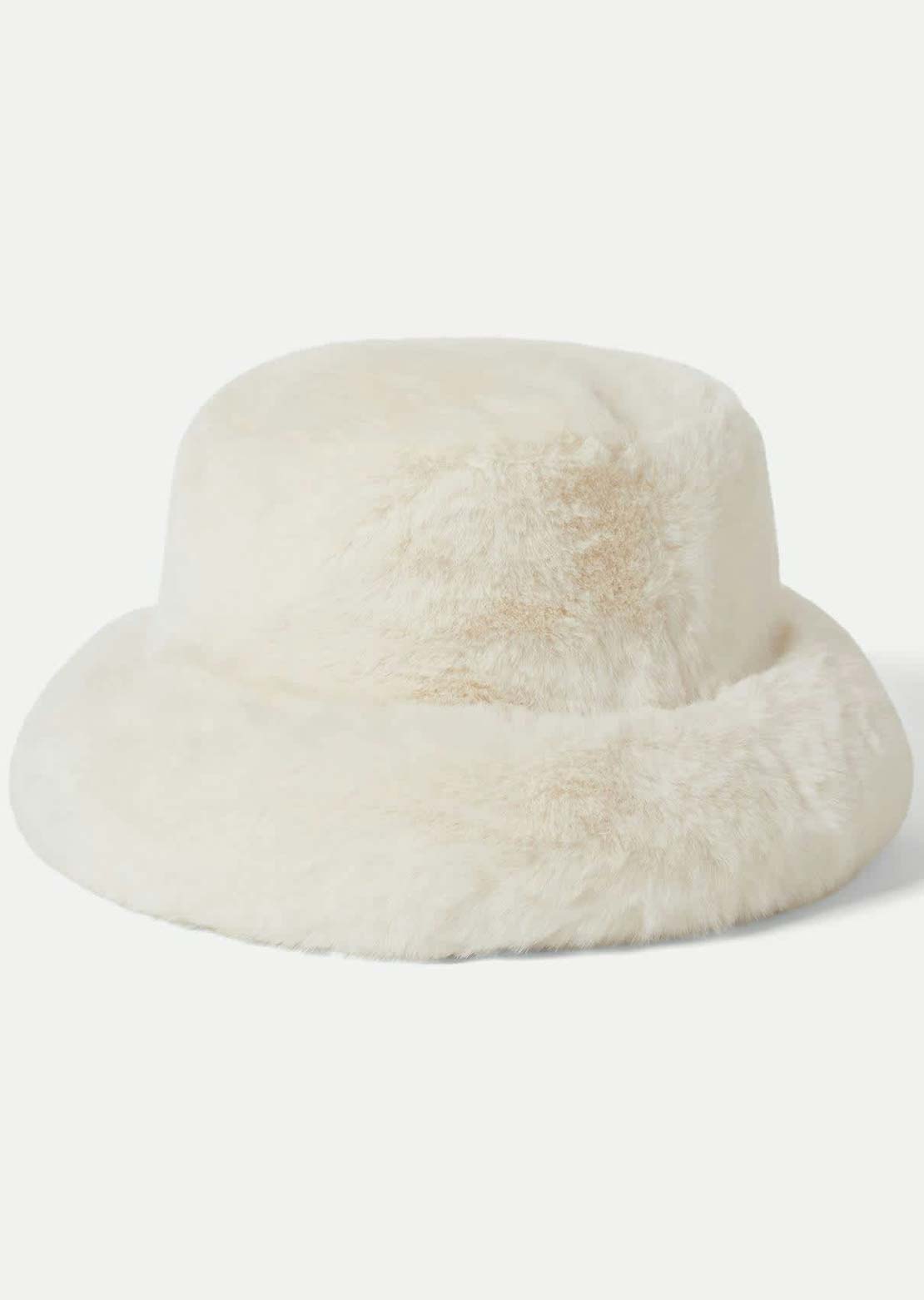 Brixton Women's Dion Packable Winter Bucket Hat Off White