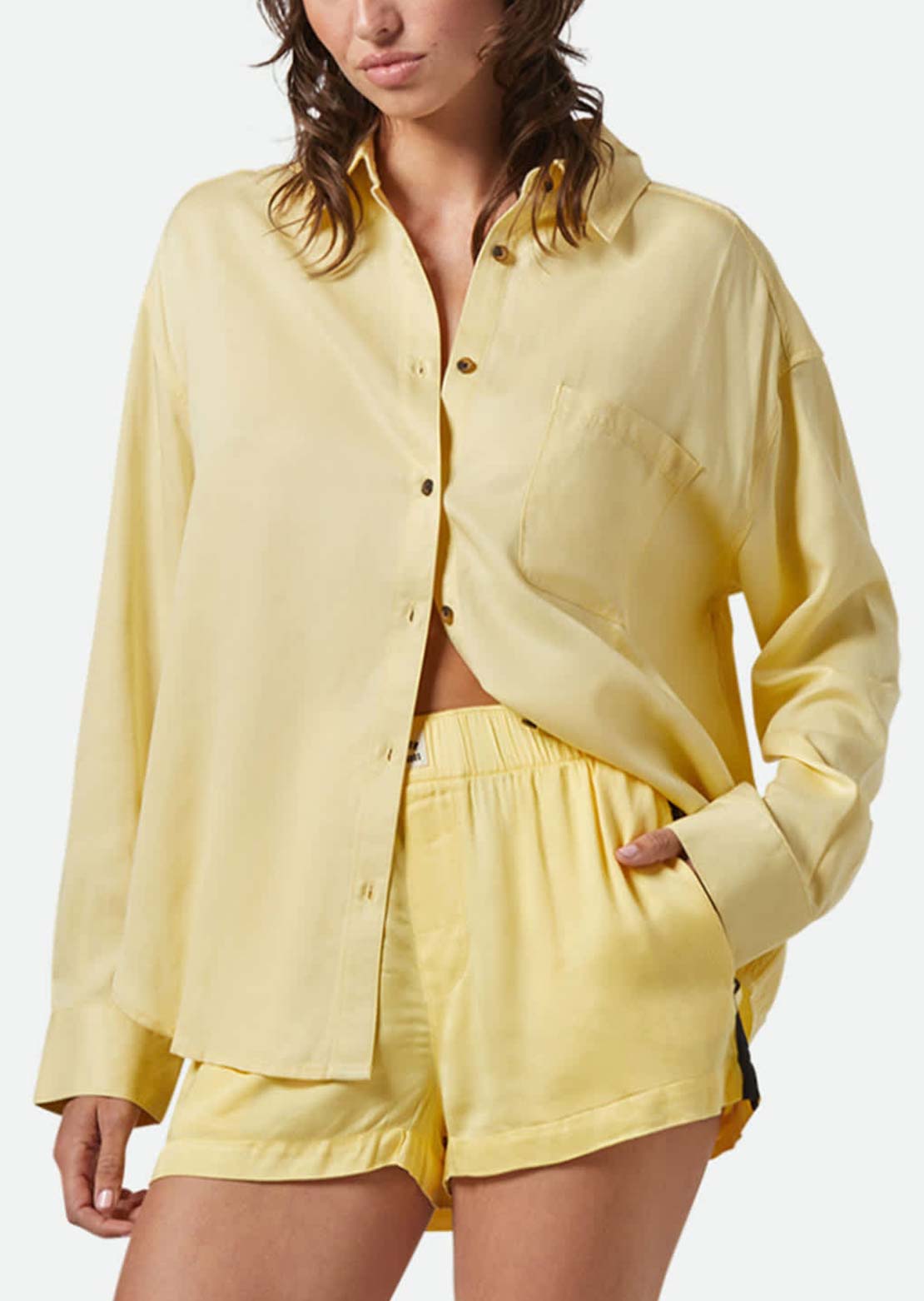 Brixton Women's East Side Boxy Button Up Shirt