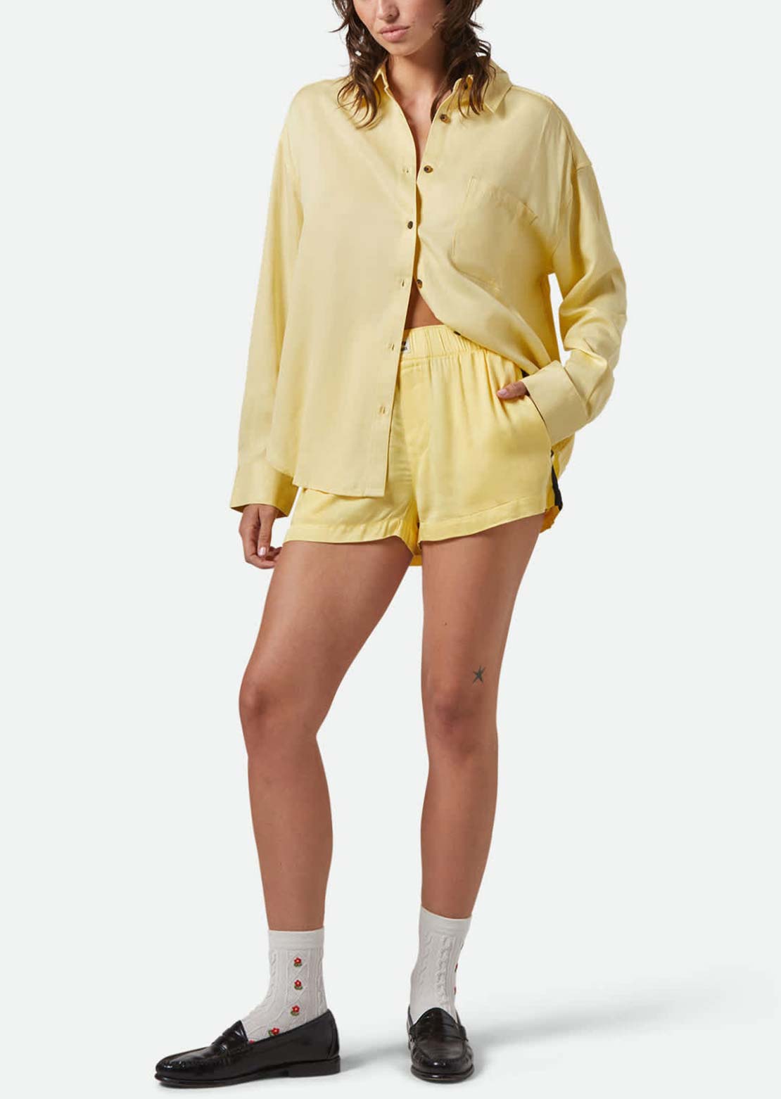 Brixton Women's East Side Boxy Button Up Shirt