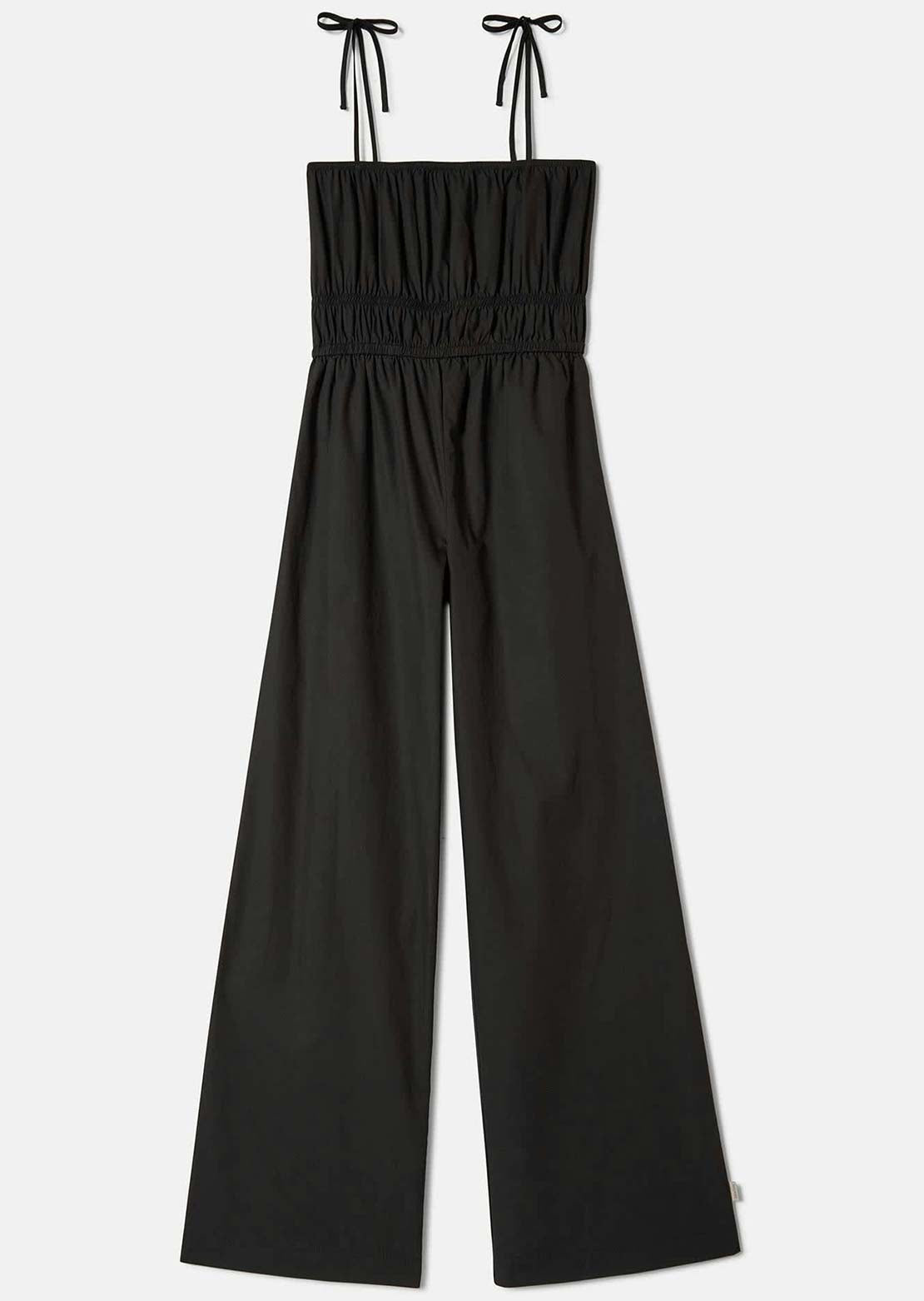Brixton Women's Eden Smocked Jumpsuit