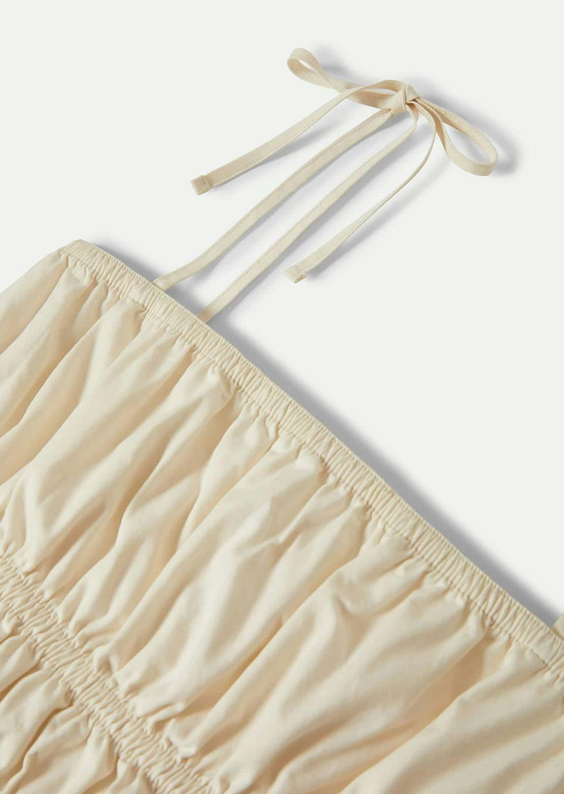 Brixton Women's Eden Smocked Top OFf White