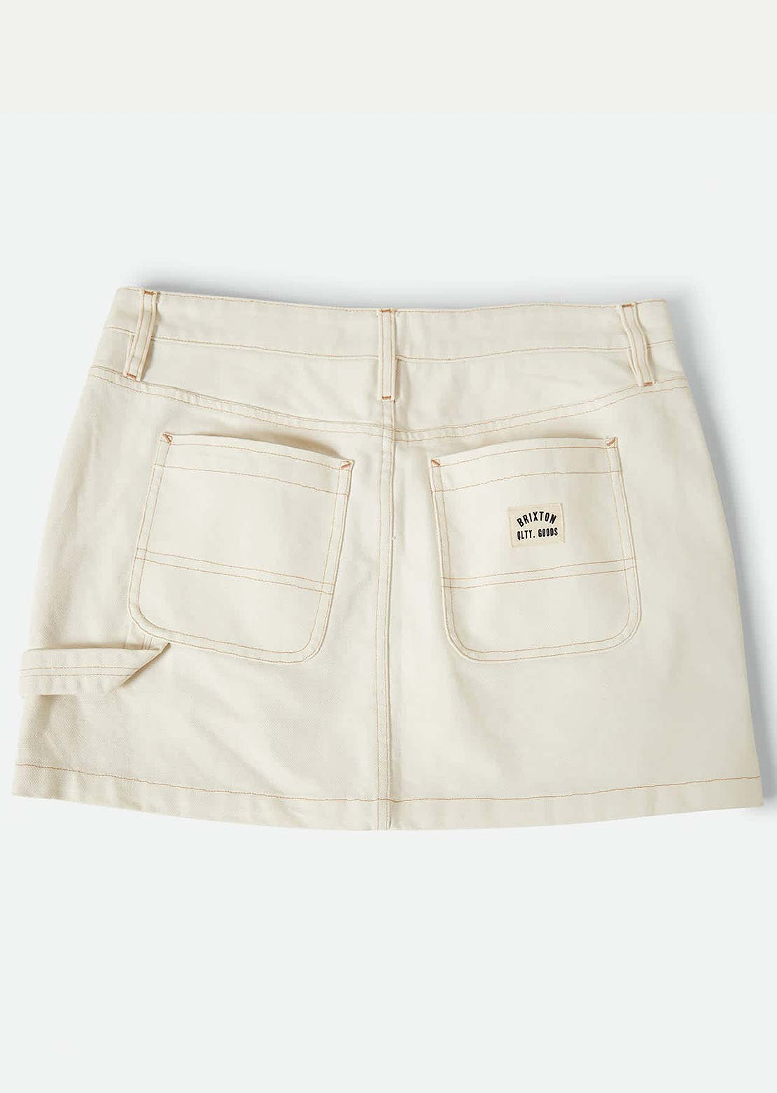 Brixton Women's Essex Painter Mini Skirt Egret