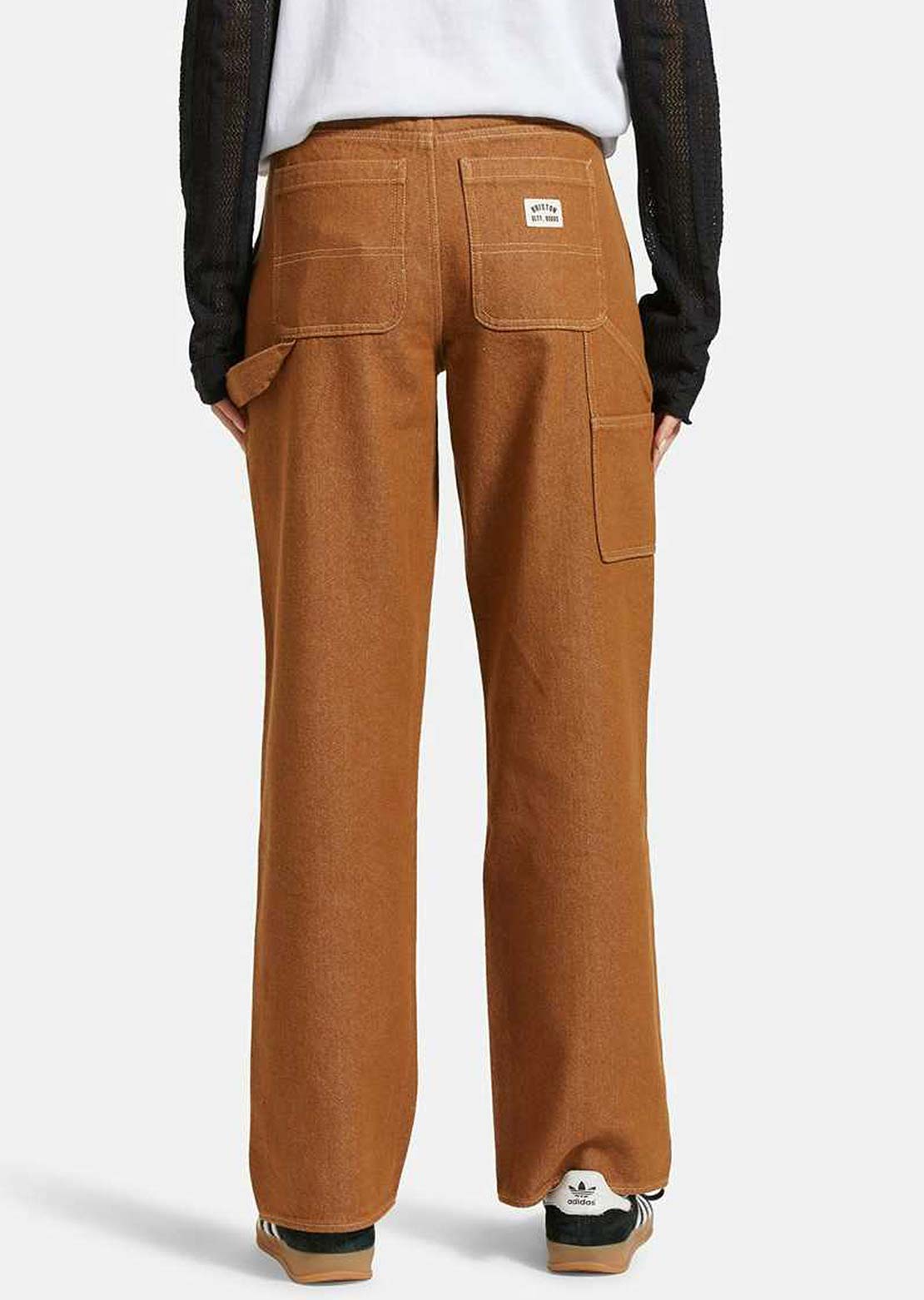 Brixton Women's Essex Painter Pants Washed Copper