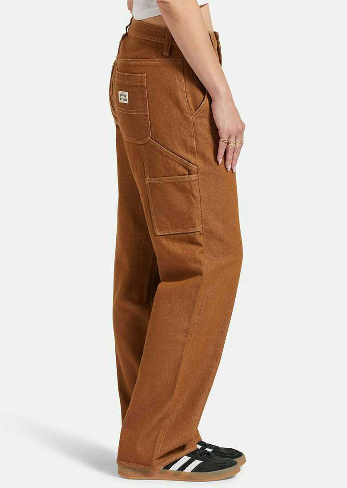 Brixton Women's Essex Painter Pants Washed Copper