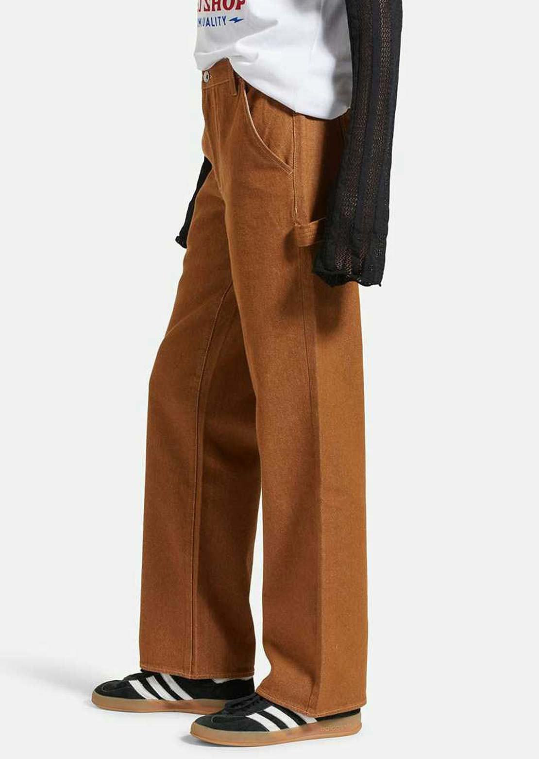 Brixton Women's Essex Painter Pants Washed Copper