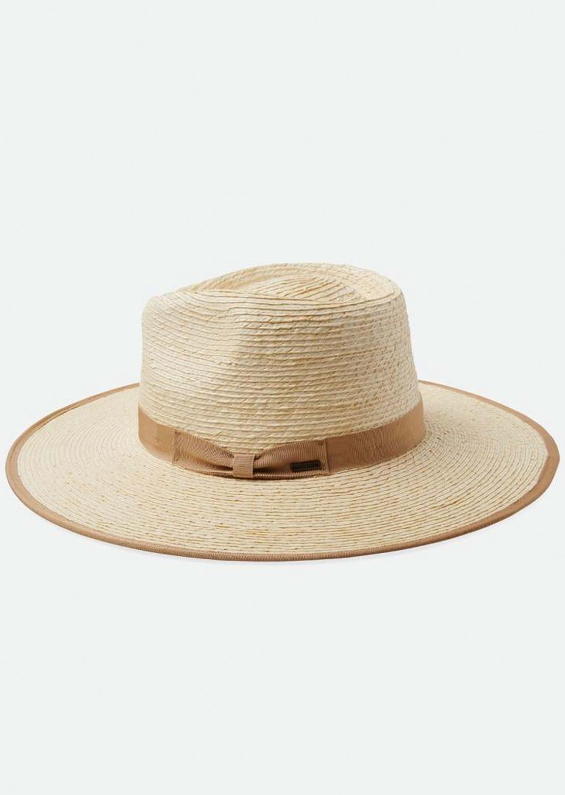 Brixton Women&#39;s Jo Straw Rancher Hat Natural/Beige