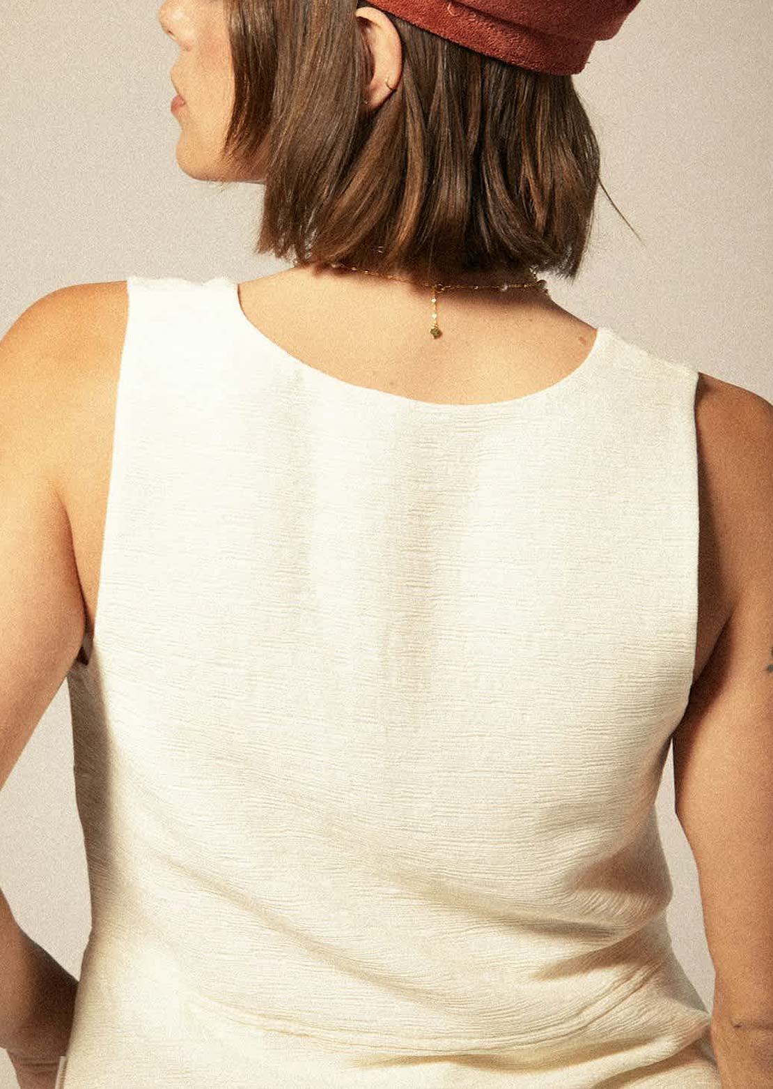 Brixton Women's Lakeview Top Off White