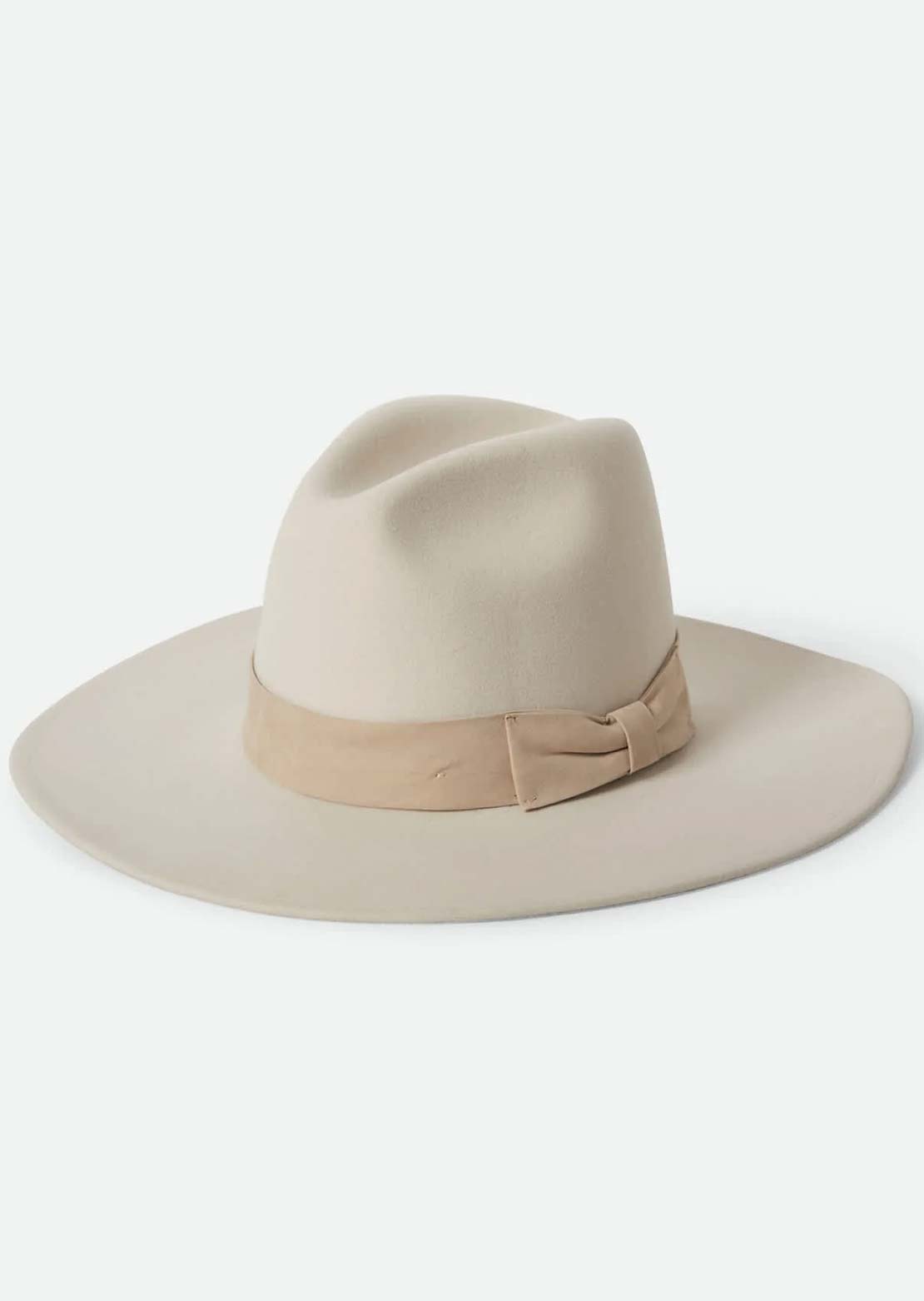 Brixton Women's Layton Comfort Fedora Hat Dove/Sand