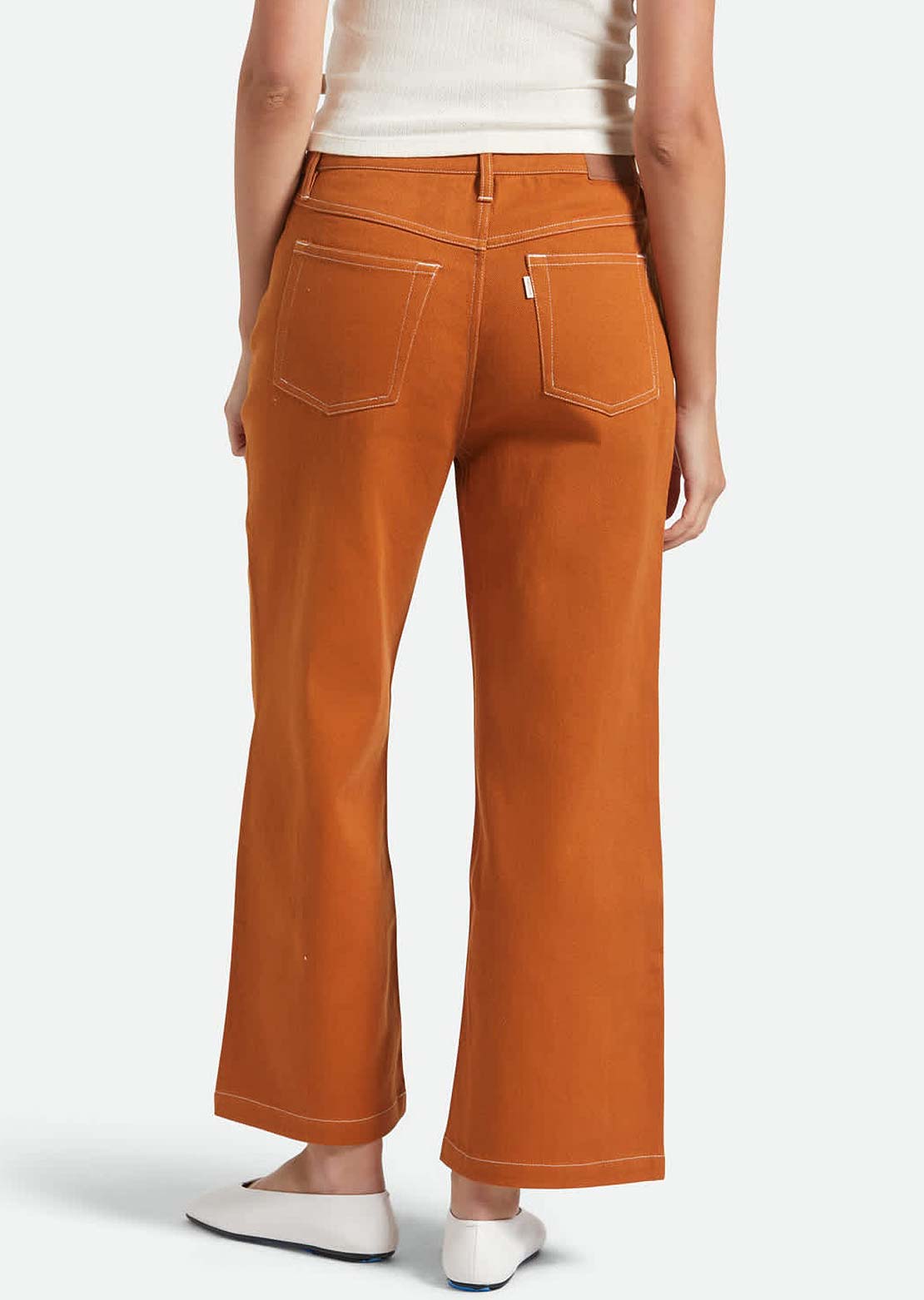 Brixton Women's Margo Cropped 5 Pocket Pants Rustic Caramel