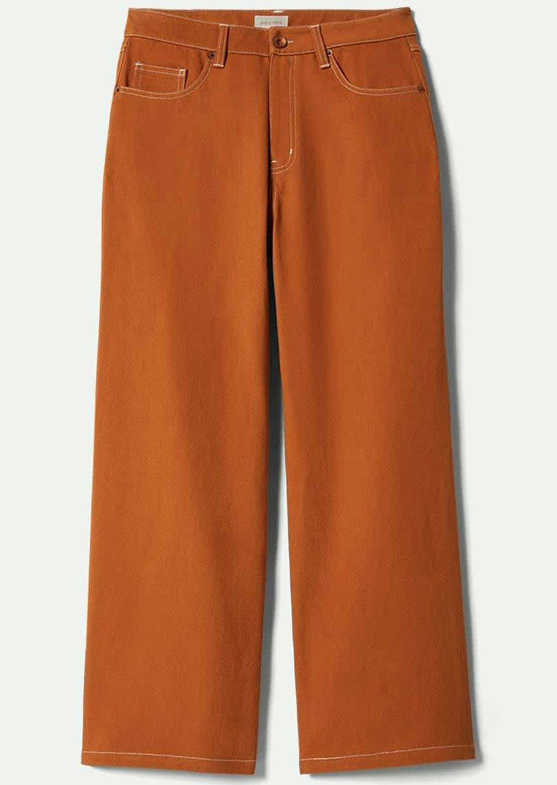 Brixton Women's Margo Cropped 5 Pocket Pants Rustic Caramel