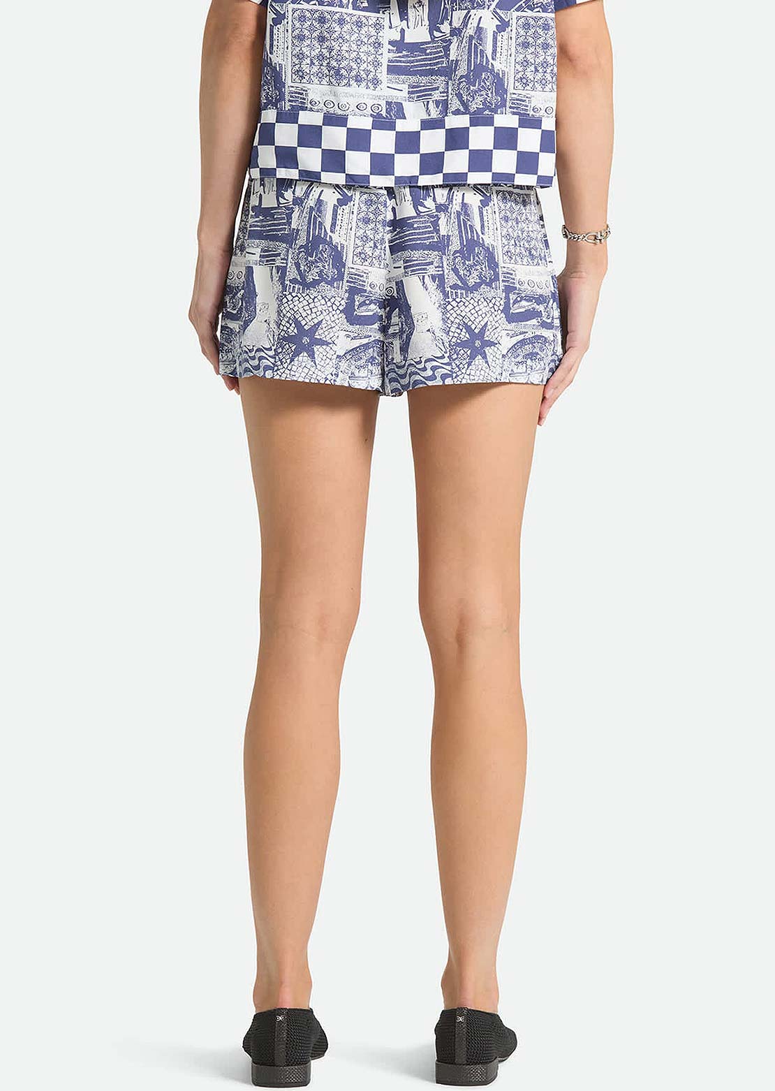 Brixton Women's Post Playa E-Waist Shorts