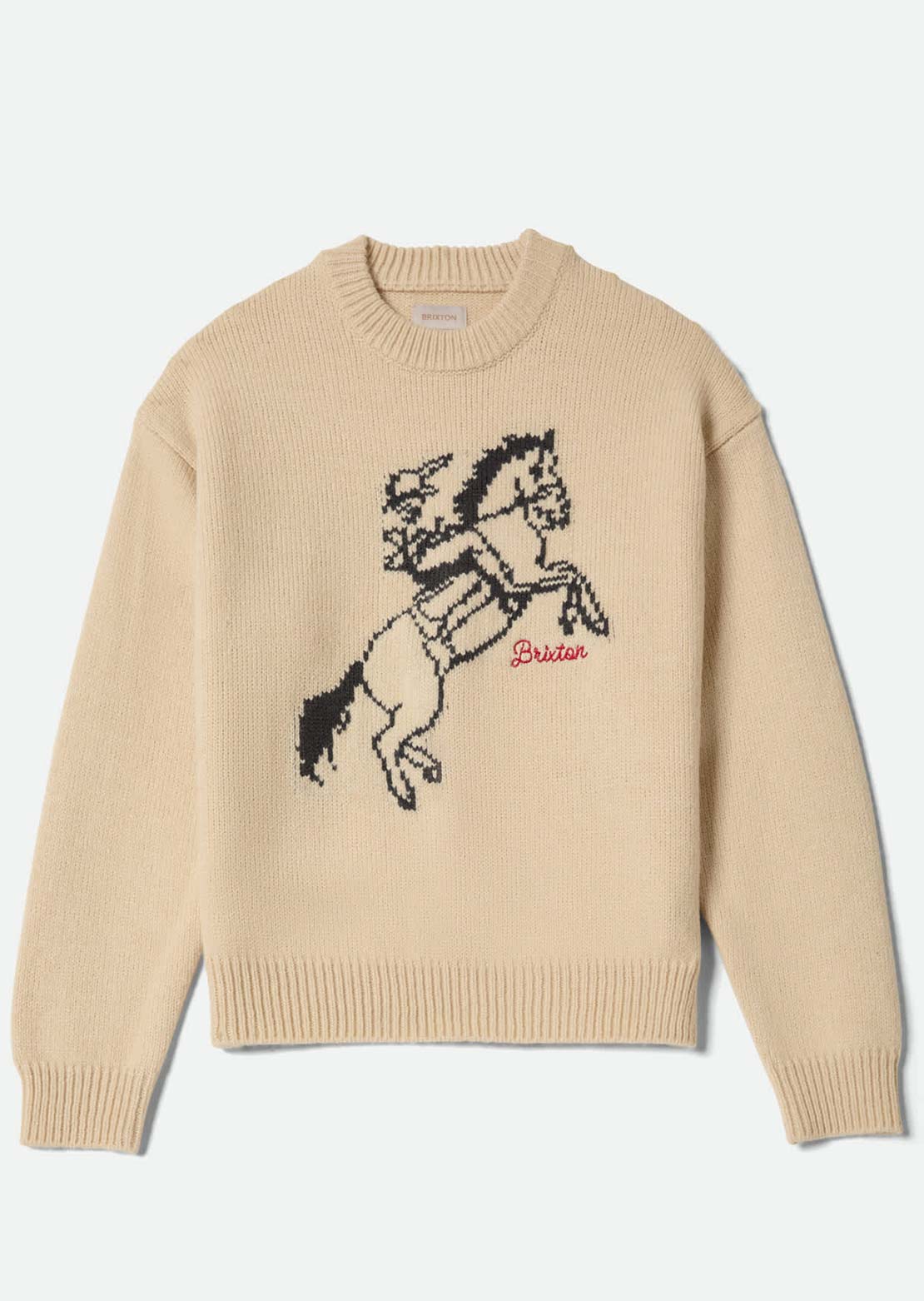 Brixton Women's Ranching Club Crew Sweater Whitecap