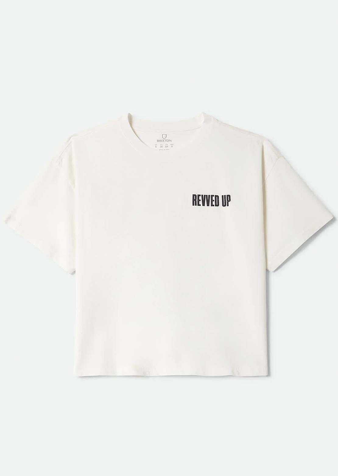 Brixton Women's Revved Up Boxy Crew T-Shirt
