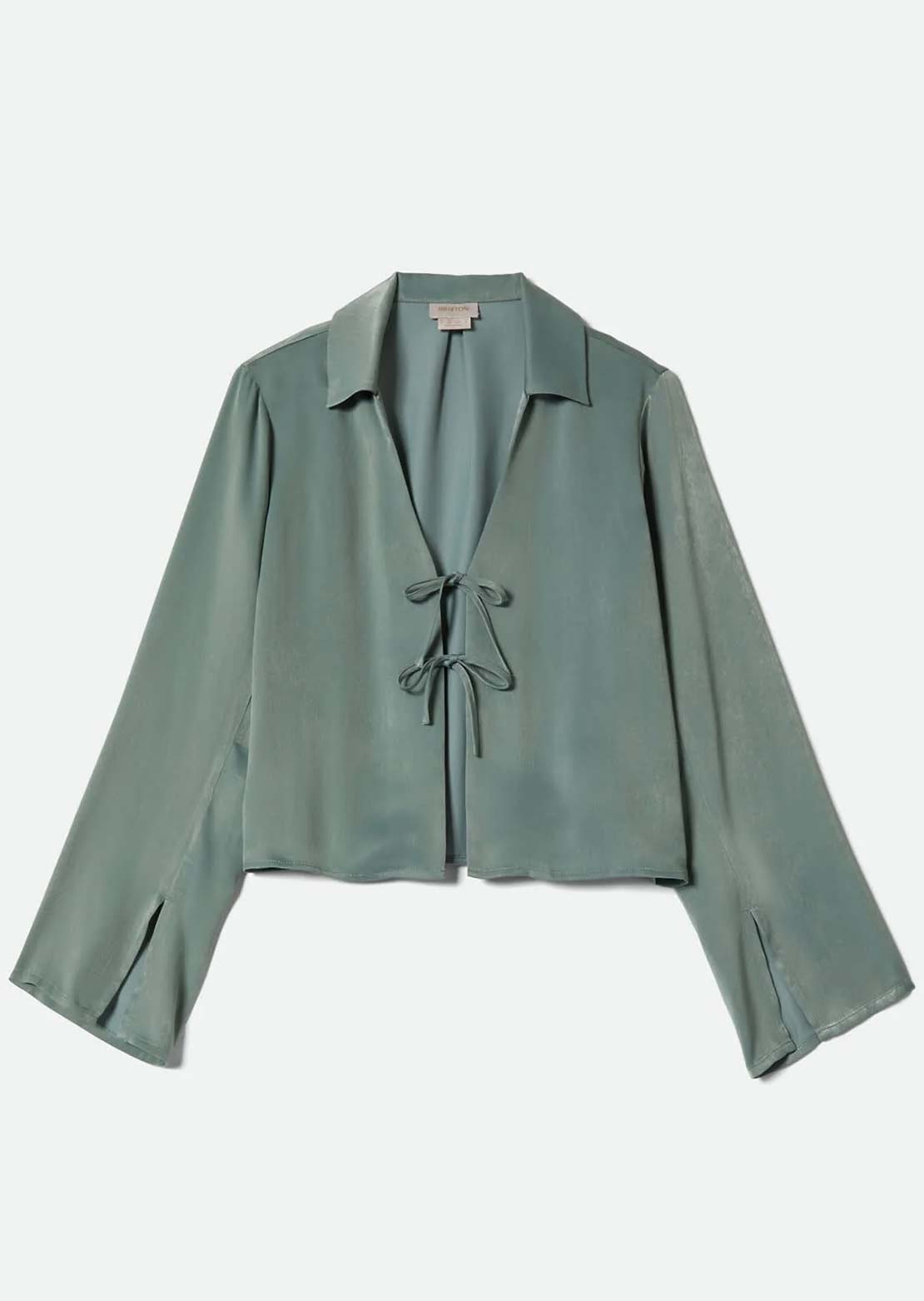 Brixton Women's Soho Silky Top Blue Green Shine