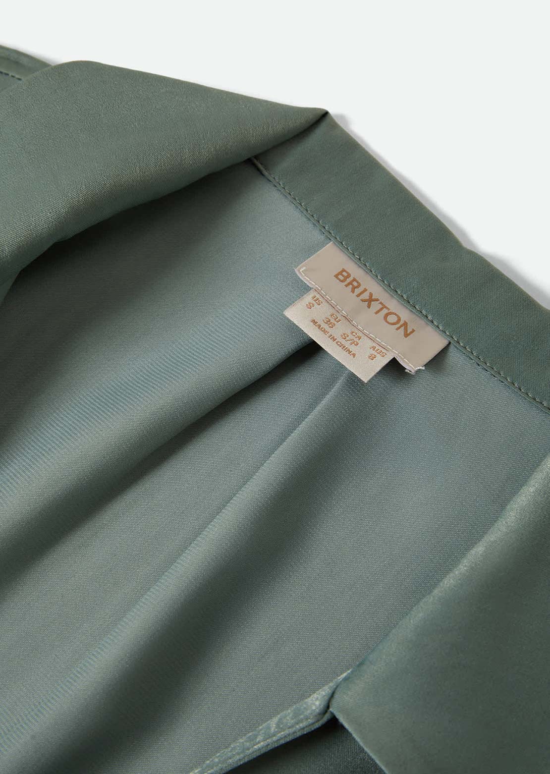 Brixton Women's Soho Silky Top Blue Green Shine