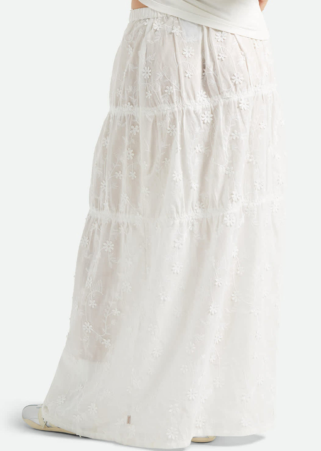 Brixton Women's The Abigail Skirt Off White Floral
