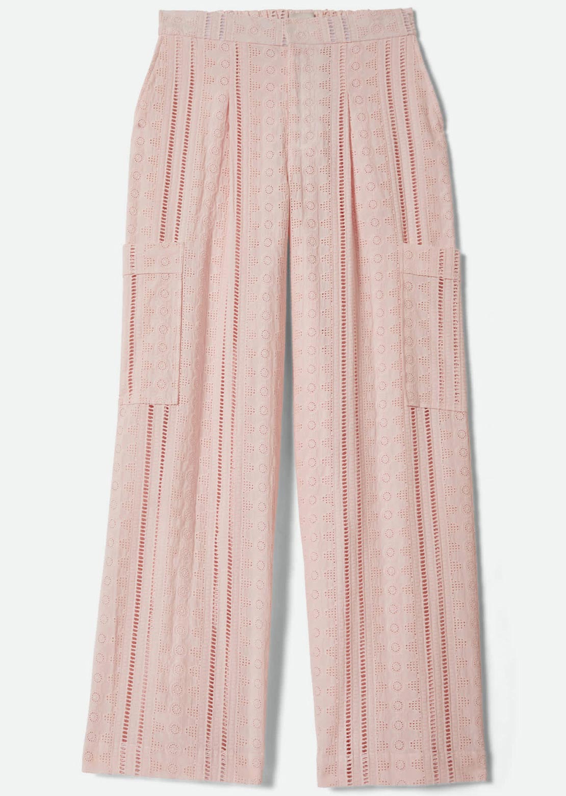 Brixton Women's The Mercer Wide Leg Trouser Pants Chalk Pink